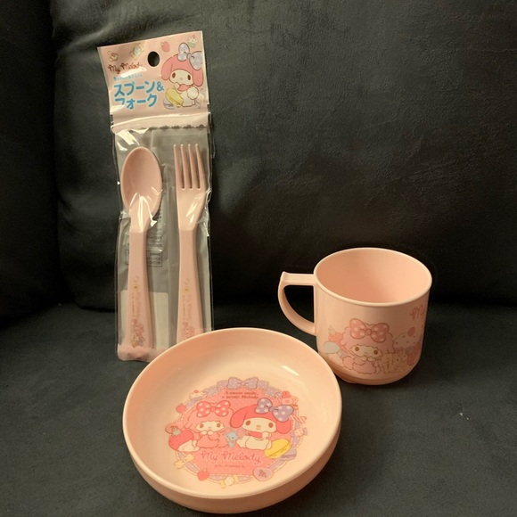 Sanrio Other - My Melody 3 piece dining set